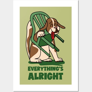 Everything's Alright Don't Give Up Posters and Art